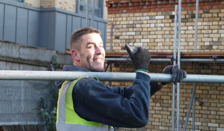 Builders at The Greyhound, Sydenham